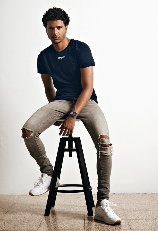Loqee T Shirt Navy